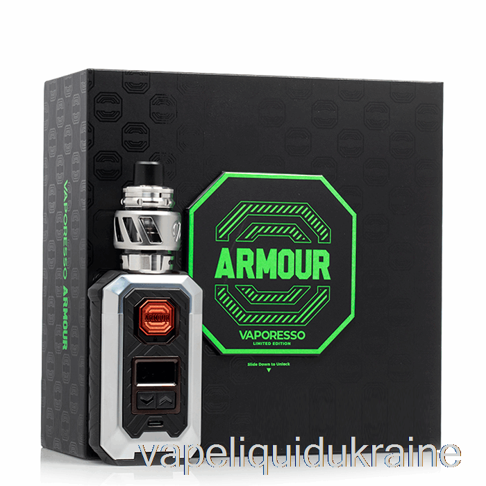 Vape Liquid Ukraine Vaporesso Armour MAX 220W Starter Kit LE Silver